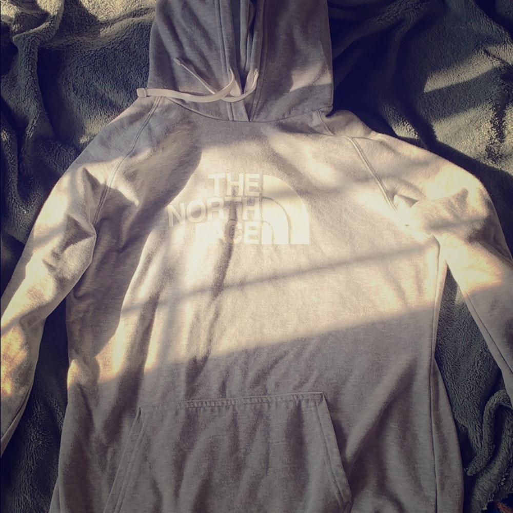Grey The North Face Hoodie
